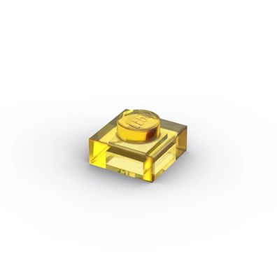 Lego Platte 1x1 plate 3024 transparent gelb trans-yellow