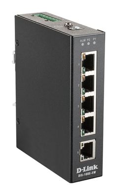 D-Link DIS 100E-5W - Switch - unmanaged - 5 x 10/100