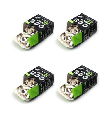 OCB ActivTips Slim 7 mm - Aktivkohlefilter mit Keramikkappen - 4 x 50 Stück
