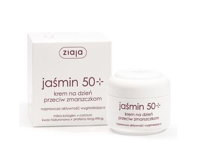 Ziaja Jasmin Anti-Aging Tagescreme 50ml fuer reife Haut ab 50