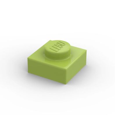 Lego Platte 1x1 plate 3024 limette lime