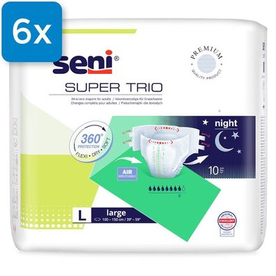 Seni Super Trio Large - (6 x 10 Stück)