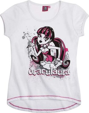 Monster High Mädchen T-Shirt Draculaura Gr. 140
