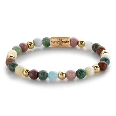 Rebel & Rose Schmuck Damen-Armband Spring Shine 6 mm RR-60077-G-S