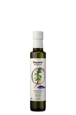 Douzenis Olivenöl Extra Vergine Oregano 2x 250 ml - kaltgepresst aus Griechenland