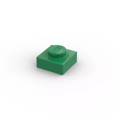 Lego Platte 1x1 plate 3024 grün green
