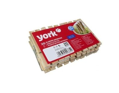 Holzklammern 20-teiliges Set von York