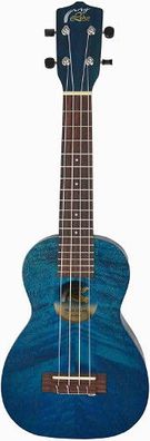 Leho MLUS-XM-BS mit Gig Bag - Blue Sea - Sopranukulele, Mahagoni
