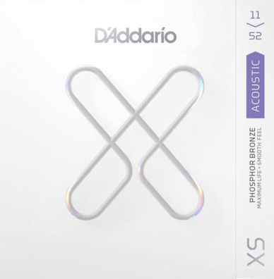 D'Addario XSAPB1152 - custom light (011-052) - beschichtete Saiten für Westerngitarre