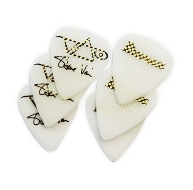 Ibanez B1000SVR-PW - Steve Vai Signature Picks - Rubbergrip/weiß - 6 Plektren