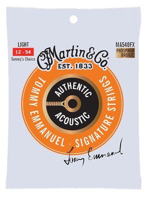 Martin MA540FX - Flexible Core - light (012-054) - Saiten für Westerngitarre