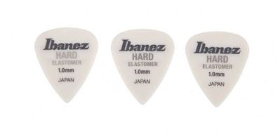 Ibanez Elastomer BEL17HD10 - 1,0 mm - hard - Plektren Picks (3 Stück)
