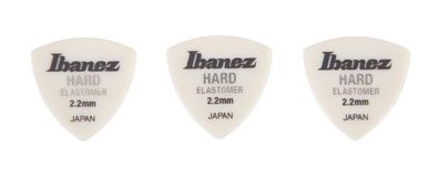 Ibanez Elastomer BEL4HD22 - 2,2 mm - hard - Plektren Picks (3 Stück)