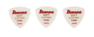 Ibanez Elastomer BEL4ST22 - 2,2 mm - soft - Plektren Picks (3 Stück)