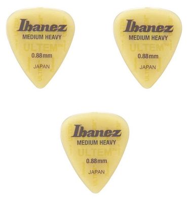Ibanez Ultem BUL14MH088 - 0,88 mm - medium heavy - 3 Stück - Plektren Pleks Picks