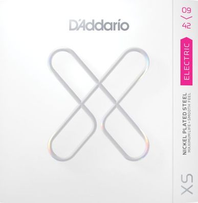 D'Addario XSE0942 - super light (009-042) - beschichtete Saiten für E-Gitarre