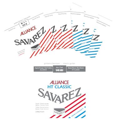 Savarez 540ARJ Alliance HT classic - normal/high tension - Satz oder Einzelsaiten