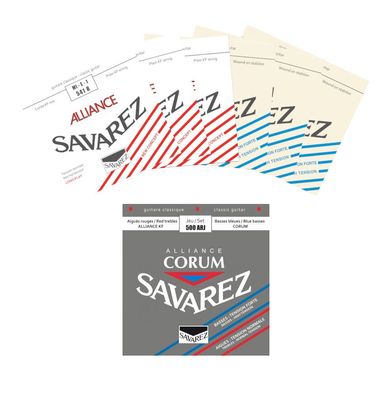 Savarez 500ARJ Alliance Corum - normal/high tension - Satz oder Einzelsaiten
