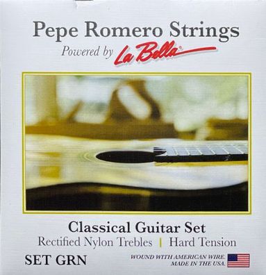 Pepe Romero GRN - hard - Nylonsaiten für Konzertgitarre