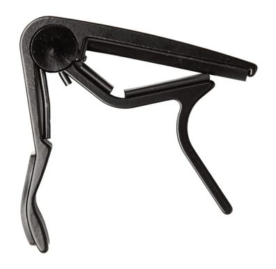 Dunlop 84FB - Trigger Capo für Akustikgitarre - flat - schwarz - Kapodaster