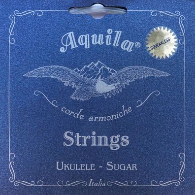 Aquila 154U Sugar, C-Stimmung, high g - Saiten für Tenorukulele