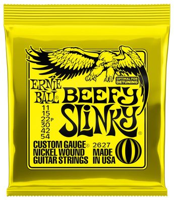 Ernie Ball 2627 Slinky Beefy - custom (011-054) - Saiten für E-Gitarre