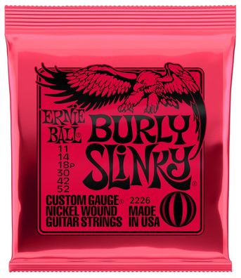 Ernie Ball 2226 Slinky Burly - custom (011-052) - Saiten für E-Gitarre