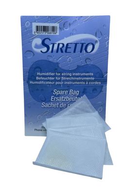 Stretto Luftbefeuchter - 4 Ersatzbeutel Violine/Viola - Instrumentenbefeuchter