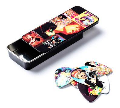 Dunlop JH-PT08H Jimi Hendrix - Montage - Sammlerbox mit 12 Plektren