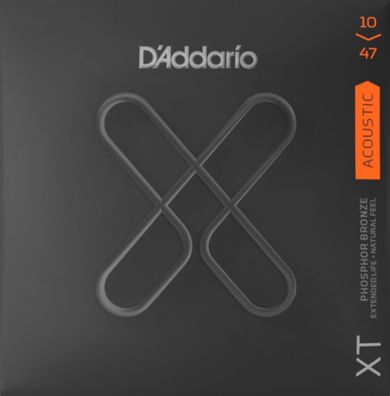 D'Addario XTAPB1047 - XT Phosphorbronze - extra light (010-047) - GItarrensaiten