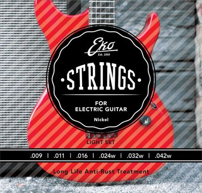 EKO EL0942XL - extra light (009-042) - Saiten für E-Gitarre