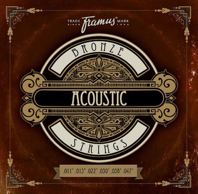 Framus 48200 L - Bronze - light (011-047) - Saiten für Westerngitarre