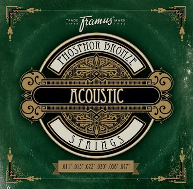 Framus 47200 L - Phosphor Bronze - light (011-047) - Saiten für Westerngitarre