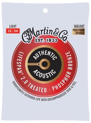 Martin MA540T - Lifespan 2.0 - Phosphor Bronze - light (012-054) - Saiten