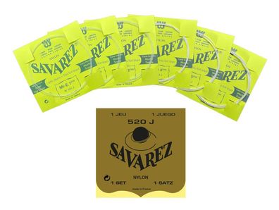 Savarez 520J - super high - Saiten für Konzertgitarre - Gitarrensaiten - Satz oder Ei