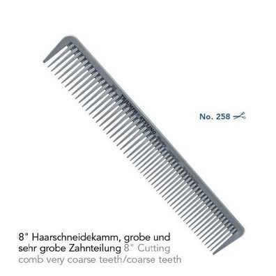 Hercules Sägemann Triumph Master 95/258 Universalkamm silbergrau 7 1/2"