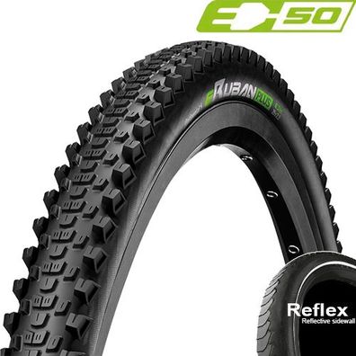 Continental Reifen "eRuban" Draht, 3-lagig / 180 T 54-622 (29 x 2