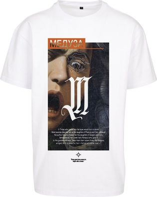 MT Upscale T-Shirt Dusa Painting Oversize Tee White