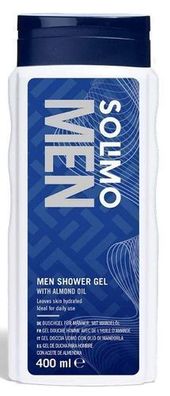 Solimo Herren Duschgel mit Mandeloel, 400ml Pflegeformel