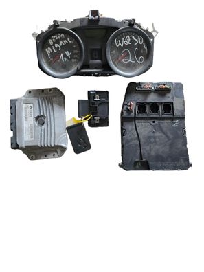 Renault MEGANE 2 Motorsteuergerät Set 8200298457