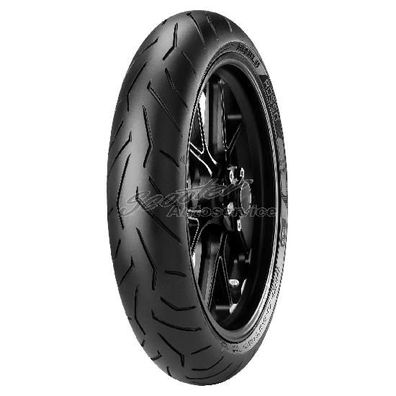 Pirelli Motorradreifen 120/70 R17 58W ZR Diablo Rosso II K TL vorne (56W) | 8616