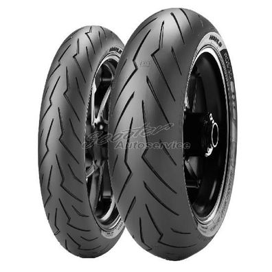 Motorrad-Reifen Pirelli 190/50 R17 73W ZR Diablo Rosso 3 TL hinten | 42318