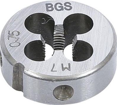 BGS-1900-M7X0.75-S | Gewindeschneideisen | M7 x 0,75 x 25 mm