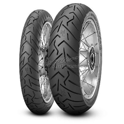 Motorradreifen Pirelli 180/55 R17 73W ZR Scorpion Trail II TL hinten (73H) | 12523