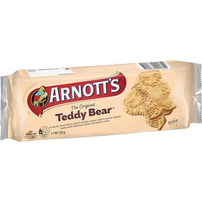 Arnott's Teddy Bear Plain Biscuits 250 g