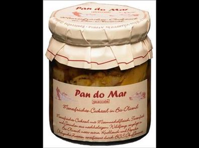 Pan do Mar 6x Meeresfrüchte-Cocktail in Bio-Olivenöl 220g