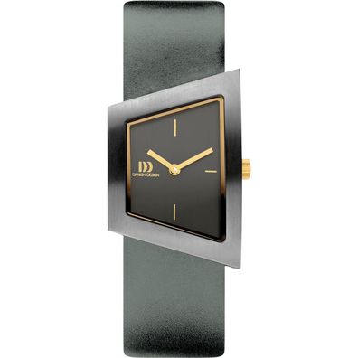 Danish Design Damenuhr IV16Q1207 (3324781) Squeezy Grey Anthracite Leder