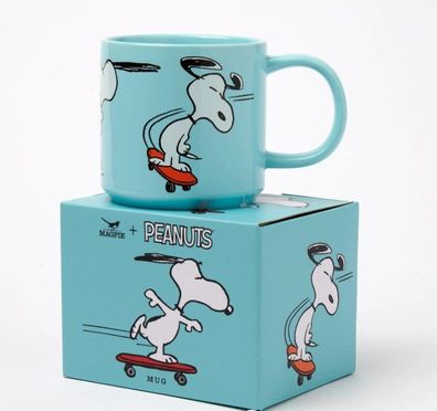 Peanuts Snoopy Tasse: Skateboard - Porzellan Tasse 330 ML