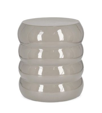 Bizzotto - Hocker Atal aus Metall, Grau