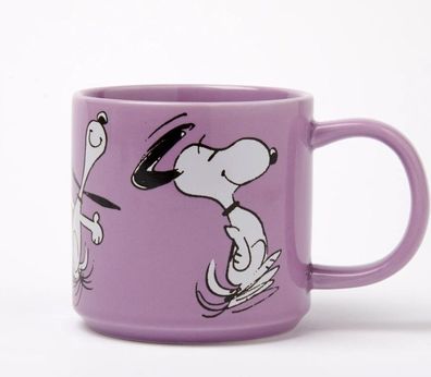 Peanuts Snoopy Tasse: Happy Dance - Porzellan Tasse 330 ML